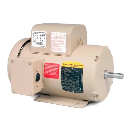 Baldor-Reliance Baldor-Reliance Motor FDL3611TM, 2HP, 1725RPM, 1PH, 60HZ, 182T, 3634L, TEFC, F1 FDL3611TM